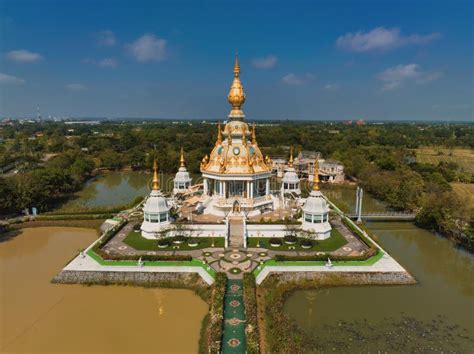 Khon Kaen Thailand Jan 13 2023 Wat Thung Setthi Beautiful Temple Not Far From The City Of