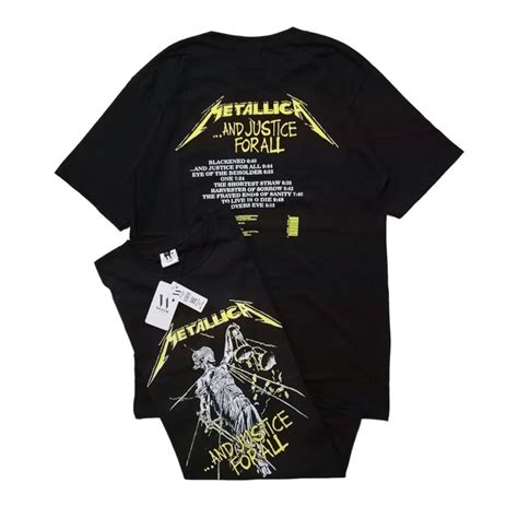 Jual KAOS BAND KAOS METALICA SERIES METALICA BAJU MUSIK METAL