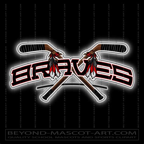 Hockey Indian Logo | hockey clipart image | Vector Format