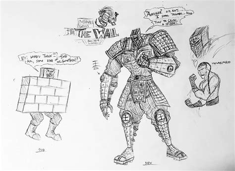 The Wall - Marvel Comics Fan Redesign by Blok--Head on DeviantArt