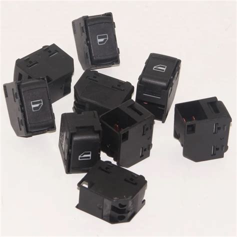 9pcs Passenger Side Electric Power Window Button Switches For VW Bora