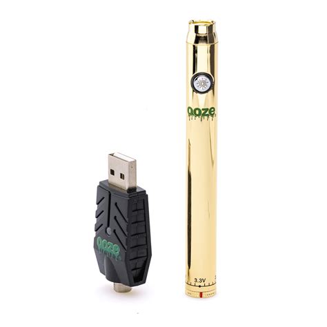 Shop Ooze Slim Twist Pen Vape Battery - Lucky Gold Online | CannaBuddy