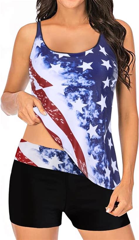 Patriotic Tankini Swimsuit Atelier Yuwa Ciao Jp