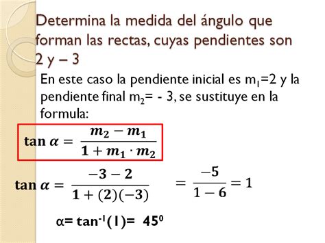 Newton Matem Ticas Ngulo Entre Dos Rectas