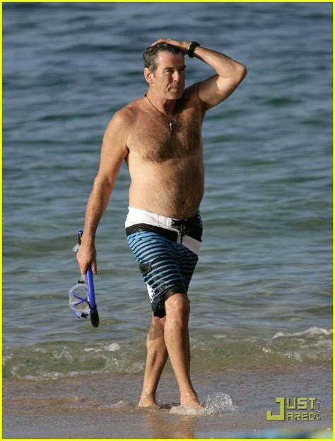 Pierce Brosnan Is Shirtless Wife In Bikini Photo Pictures