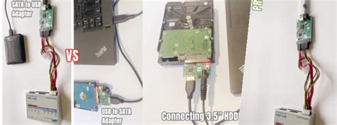 USB to SATA adapter vs SATA to USB adapter - Dolphin Data Lab