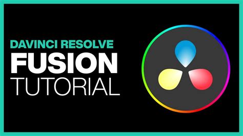 Davinci Resolve Fusion Tutorial Under Minutes For Beginners Youtube