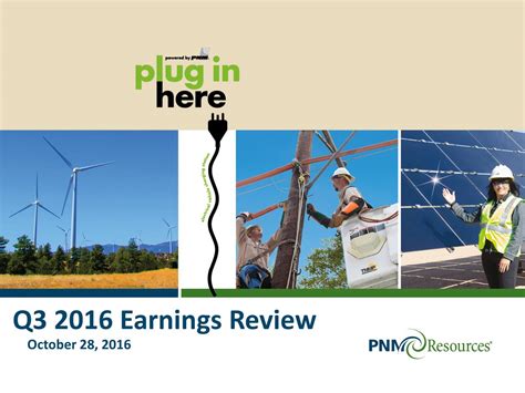 Pnm Resources Inc 2016 Q3 Results Earnings Call Slides Nyse Pnm