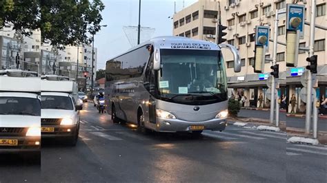 Various Buses Of Egged Bus Cooperative Tourbus And Afikim In Rishon