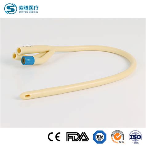 China Sunton estéril desechable látex 100 catéter de Foley catéter