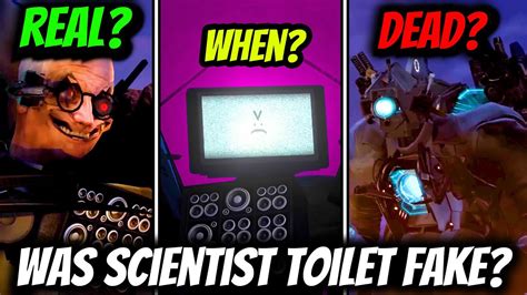 Was Scientist Toilet Real Skibidi Toilet 67 Part 1 Easter Eggs