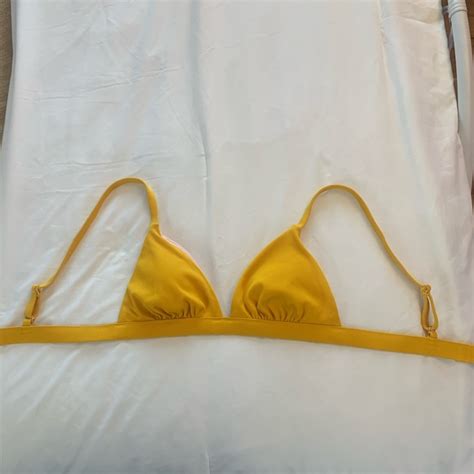 Shade Shore Swim Shade Shore Yellow Bikini Top Poshmark