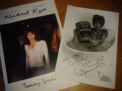 The Who Fanzine Naked Eye Issue May With Signed Roger Daltrey