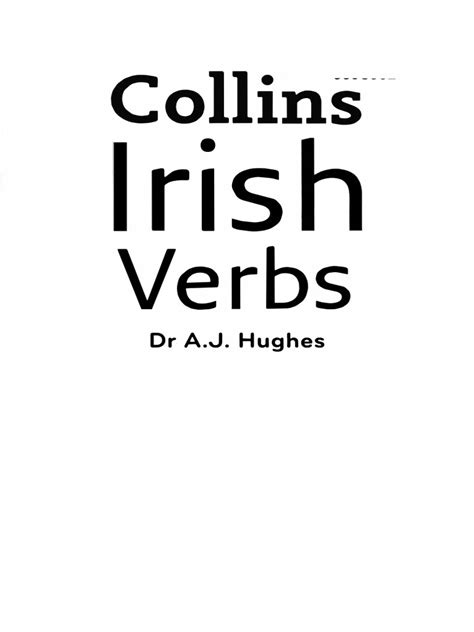 Easy Learning Irish Verbs | PDF | Verb | Irish Language