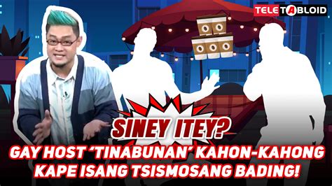 GAY HOST TINABUNAN KAHON KAHONG KAPE ISANG TSISMOSANG BADING Abante TNT