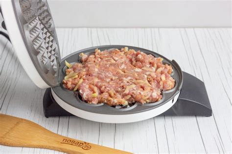 Мясные вафли - пошаговый рецепт с фото на Повар.ру