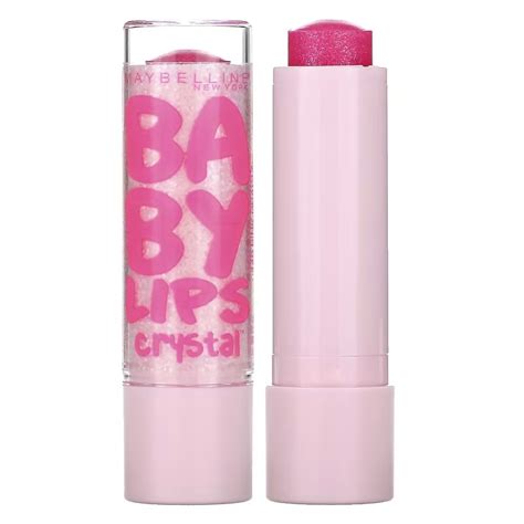 Maybelline, Baby Lips Crystal, Moisturizing Lip Balm, Pink | Buy In ...