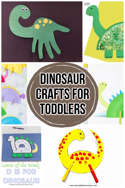 Simple and Engaging Dinosaur Crafts for Toddlers