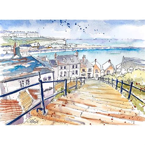 Whitby Print June Lloyd