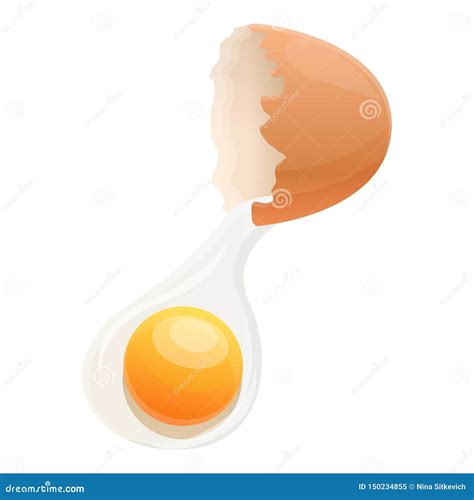 Cracked Egg Cartoon CartoonDealer 143523131