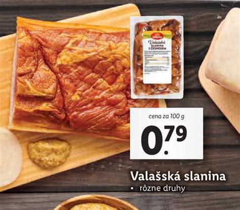 Slanina Gazdovská údená cena za 100 g v akcii Zlacnene sk