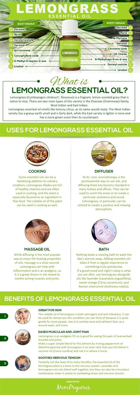 Lemongrass Essential Oil The Complete Uses And Benefits Guide