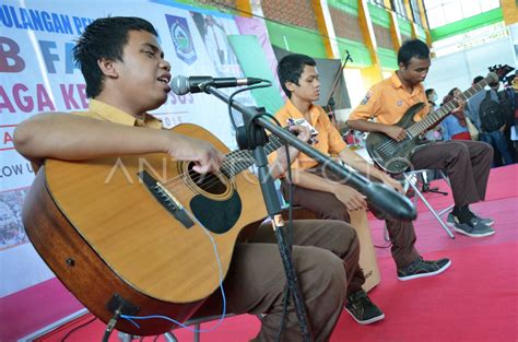 PEMAIN MUSIK DISABILITAS ANTARA Foto