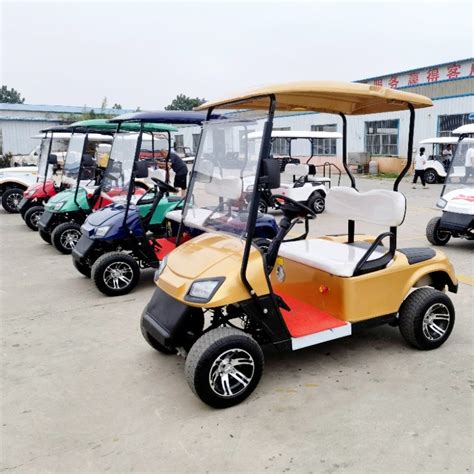 Ce Approved Electric Seat Lithium Battery Solar Panel Golf Cart