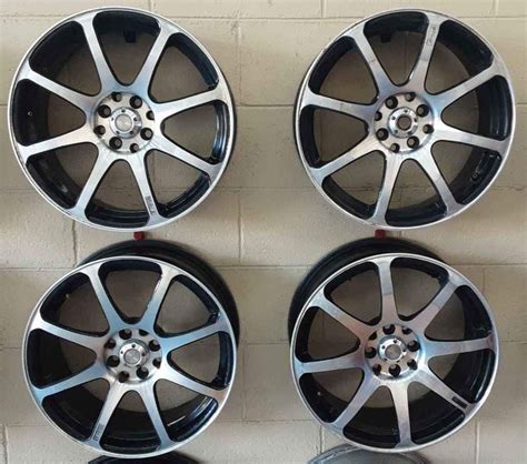 Set Of 4 Wheels Lenso 17x7 Pcd 4x1004x1143 Offset 40 My Vxw Site Dzl9hv