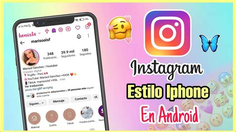 Instagram Estilo Iphone En Android Con Emojis Fuentes Y Mas