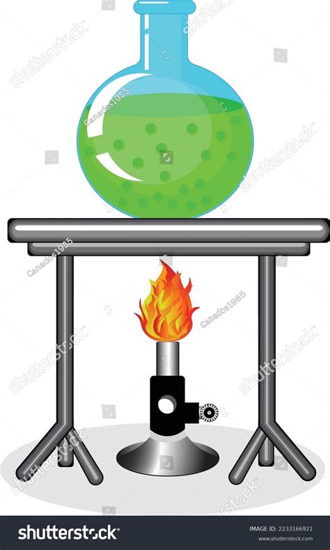 Cartoon Laboratory Equipment Vector Art Stock Vector (Royalty Free ...