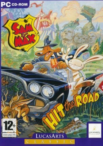 Lucasarts Sam Max Hit The Road Pc Cd Rom Adventure Game Brand New