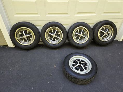 Sold For Sale Five Mgb Rostyle Wheels With New Tires Boston Area Buy Sell And Trade Forum