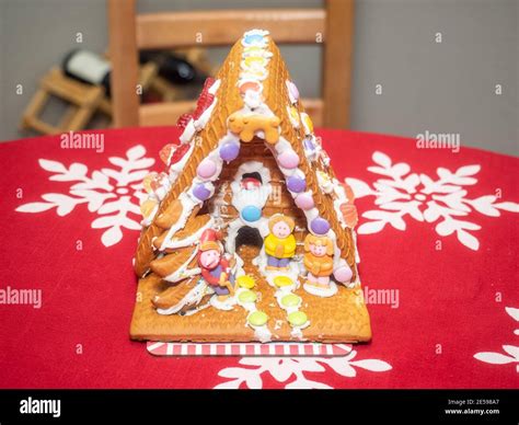 Gingerbread Dough Is Used To Build Gingerbread Houses Similar To The