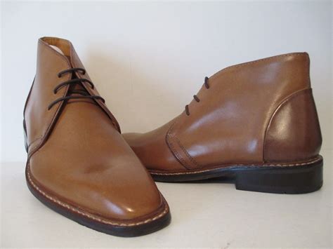 Giorgio Brutini Mens 24927 Thornton Leather Ankle Dress Boot Browntan Sz 75 M Ebay