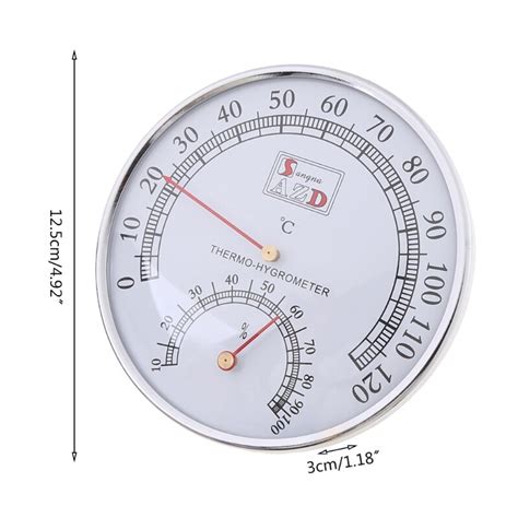 Sauna Thermometer Metall Fallen Dampf Sauna Zimmer Thermometer