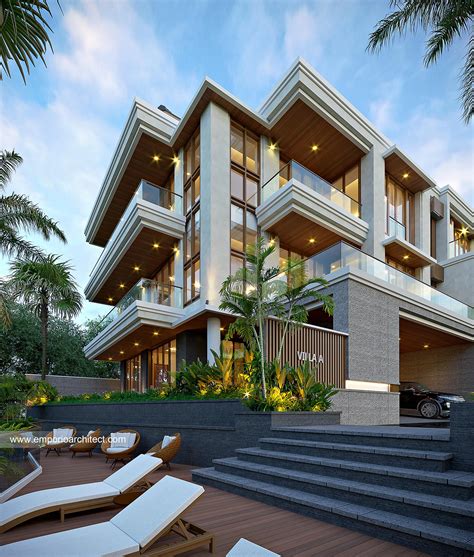 Mr HDR 1476 Type A Villa 3 Floors Design Gianyar Bali 30243