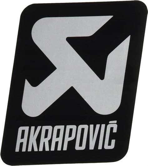 Naklejka Wydechu T Umika Akrapovic Aroodporna Logo Vertical X Mm