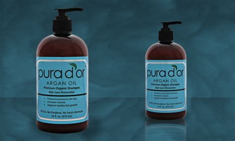 Pura Dor Premium Organic Hair Loss Prevention Shampoo Groupon