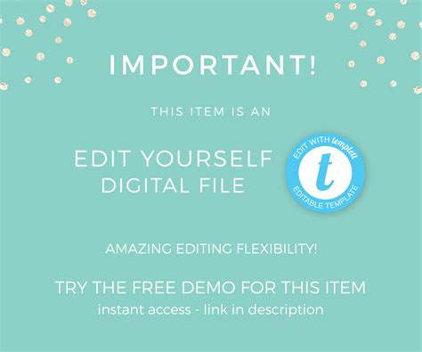 Hot Air Balloon Baby Shower Invitation TEMPLATE EDITABLE Pink Etsy