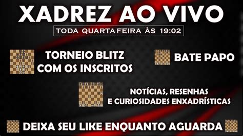 Torneio De Xadrez Ao Vivo Blitz Os Inscritos Lichess Org