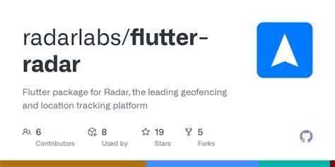 Github Radarlabsflutter Radar Flutter Package For Radar The