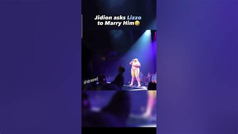 Jidion Asks Lizzo To Marry Him Youtube