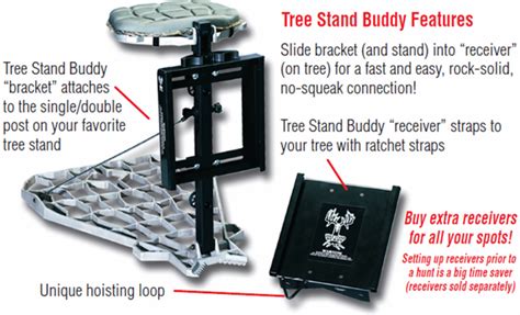 Tree Stand Buddy Quick Attach System For Tree Stands