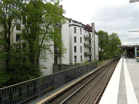 Eppendorfer Baum Hamburg U Bahn Hochbahnhof Eppendorfe Flickr