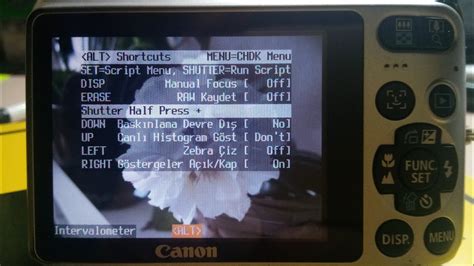 Canon Fotoğraf Makinelerinde Time Lapse Nasıl Yapılır CHDK YouTube