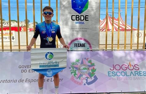 Ciclista Do Bolsa Atleta Cachoeiro Vai Representar O Es Nos Jogos Da