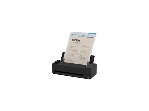 Ricoh Fujitsu Scansnap Ix Document Scanner Black Newegg