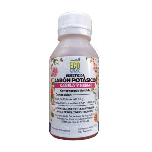 Jabón Potásico Con Neem Y Canela 100ml Ecomambo Cannasoulgrow