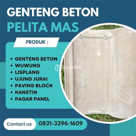 Agen Genteng Flat Cor Beton Di Malang Tribun JualBeli